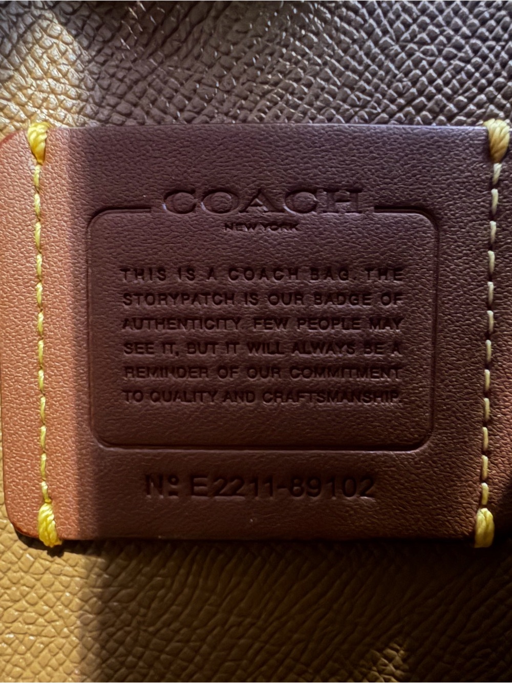 Coach Charlie Bucket Bag 21 in Honeycomb Style 89102 - Picture 8 of 12